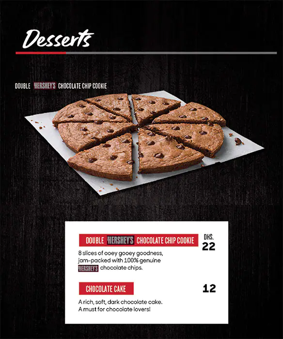 Pizza Hut - بيتزا هت Menu, Menu for Pizza Hut - بيتزا هت, Ajman Industrial Area, Ajman 