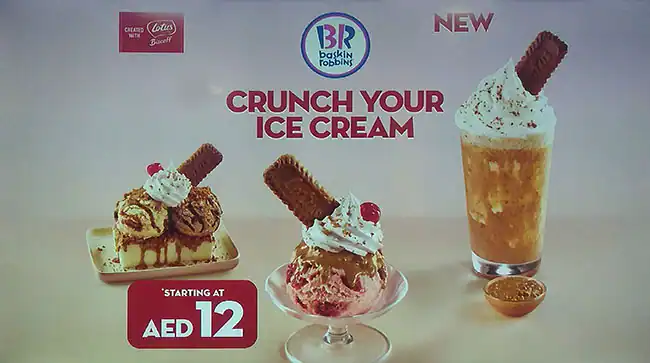 Baskin  Robbins Menu, Menu for Baskin  Robbins, Al Nakhil, Ajman 