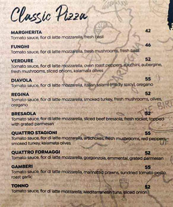 Pizza Di Rocco Menu, Menu for Pizza Di Rocco, Khalifa City, Abu Dhabi 