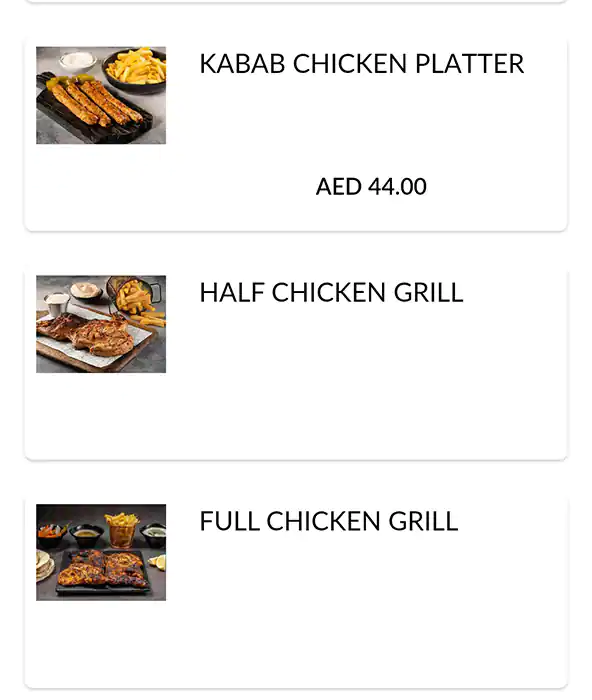 Maroosh Menu, Menu for Maroosh, Al Shamkha, Abu Dhabi 