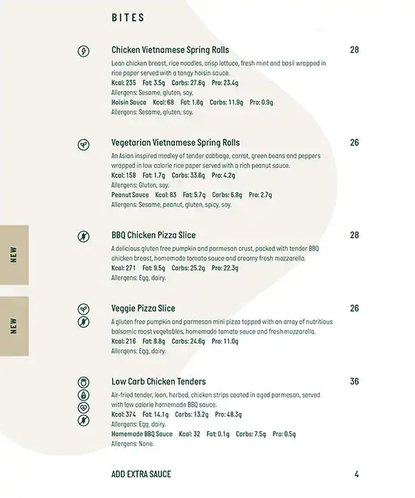 Kcal Menu, Menu for Kcal, Al Nahyan, Abu Dhabi 