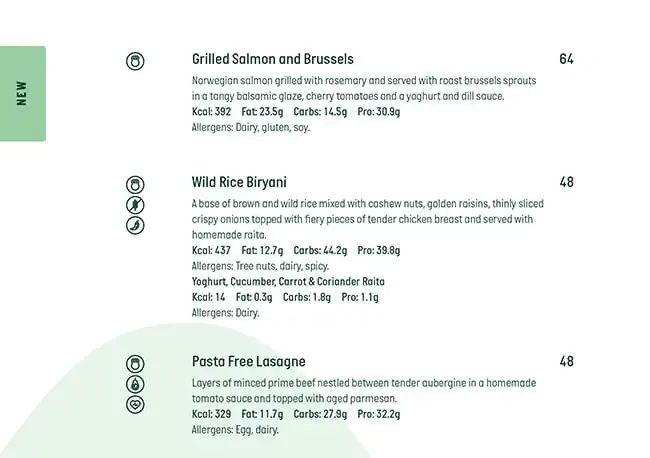 Kcal Menu, Menu for Kcal, Al Nahyan, Abu Dhabi 