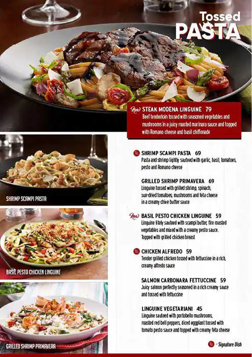 Tony Roma's Menu, Menu for Tony Roma's, Marina Village, Abu Dhabi 