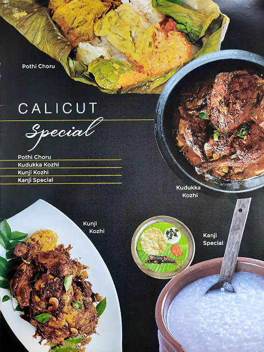 Calicut Live Menu, Menu for Calicut Live, Al Dhafrah, Abu Dhabi 