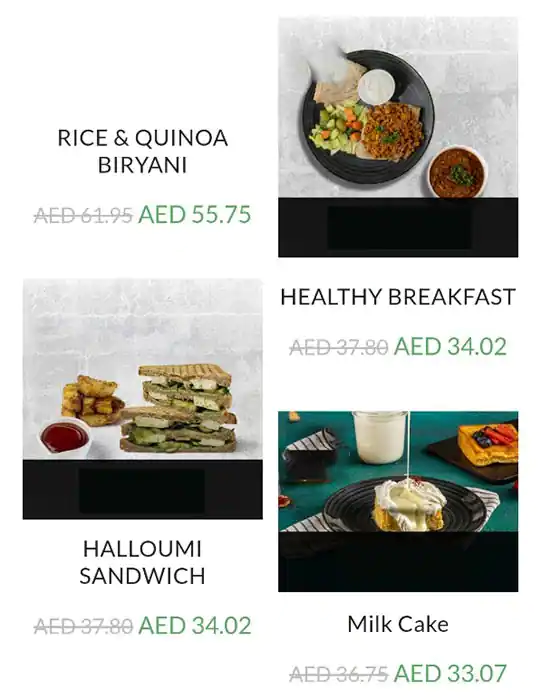 Healthyway Menu, Menu for Healthyway, Muroor, Abu Dhabi 