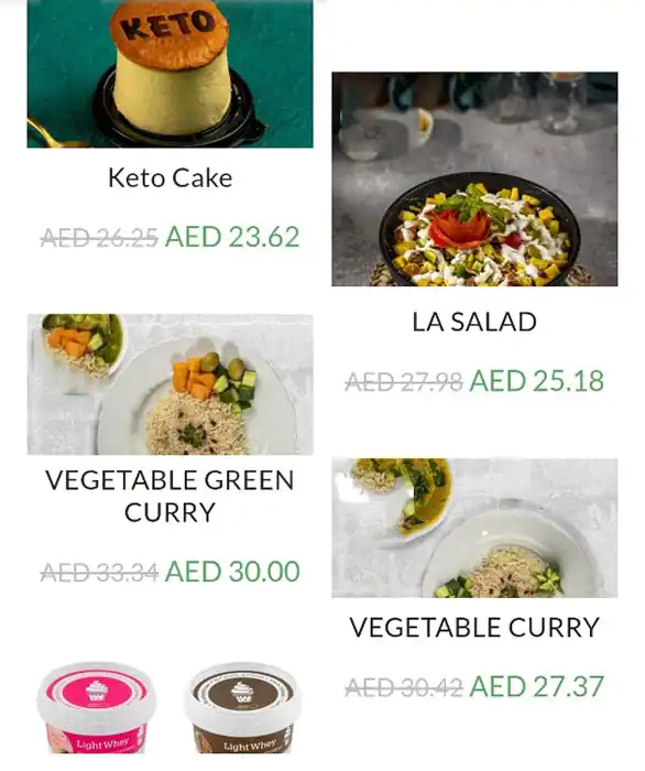 Healthyway Menu, Menu for Healthyway, Muroor, Abu Dhabi 