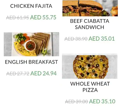 Healthyway Menu, Menu for Healthyway, Muroor, Abu Dhabi 