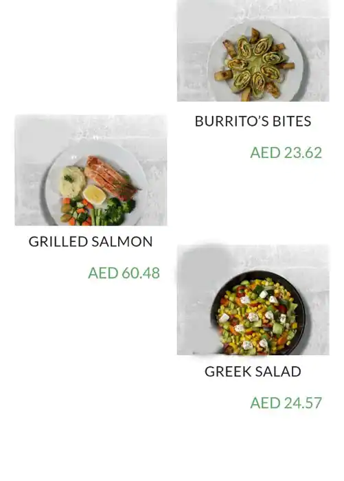 Healthyway Menu, Menu for Healthyway, Muroor, Abu Dhabi 