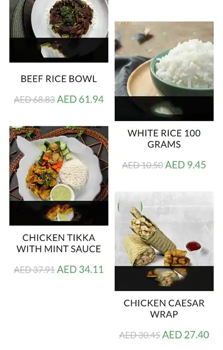 Healthyway Menu, Menu for Healthyway, Muroor, Abu Dhabi 