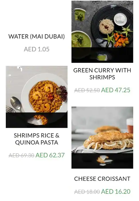 Healthyway Menu, Menu for Healthyway, Muroor, Abu Dhabi 