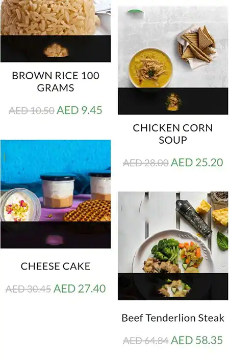 Healthyway Menu, Menu for Healthyway, Muroor, Abu Dhabi 