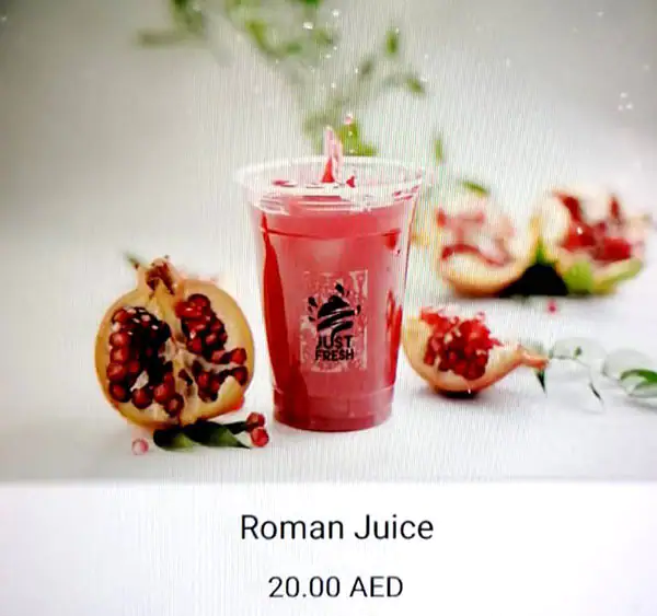 Just Fresh Juice Menu, Menu for Just Fresh Juice, Al Mushrif, Abu Dhabi 