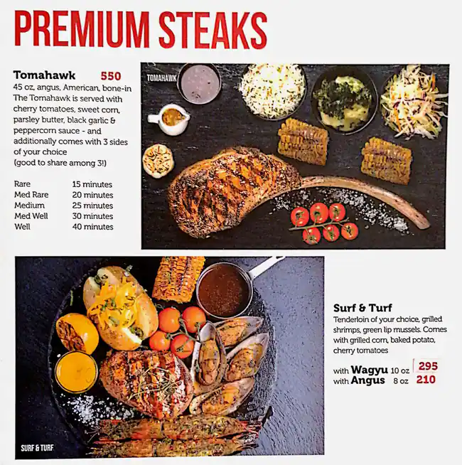 Famous Dave's Barbecue Menu, Menu for Famous Dave's Barbecue, Al Wahda, Abu Dhabi 