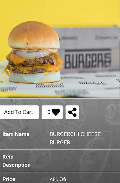 Burgerchi Menu, Menu for Burgerchi, Al Khalidiya, Abu Dhabi 