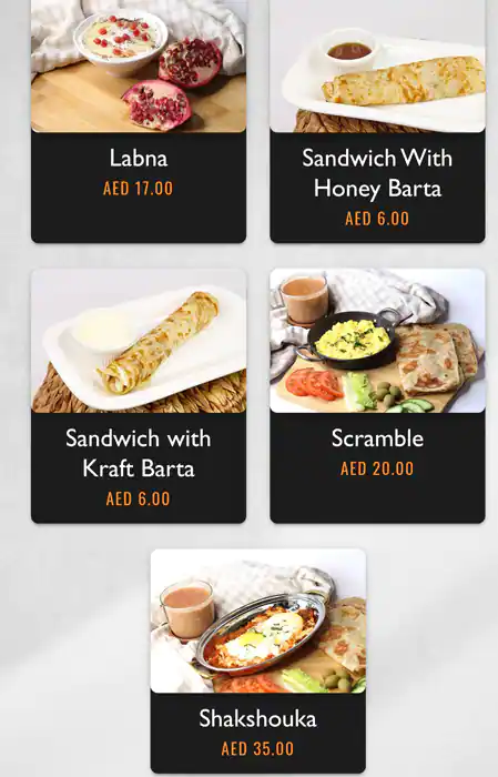 Nthree Menu, Menu for Nthree, University City, Sharjah 