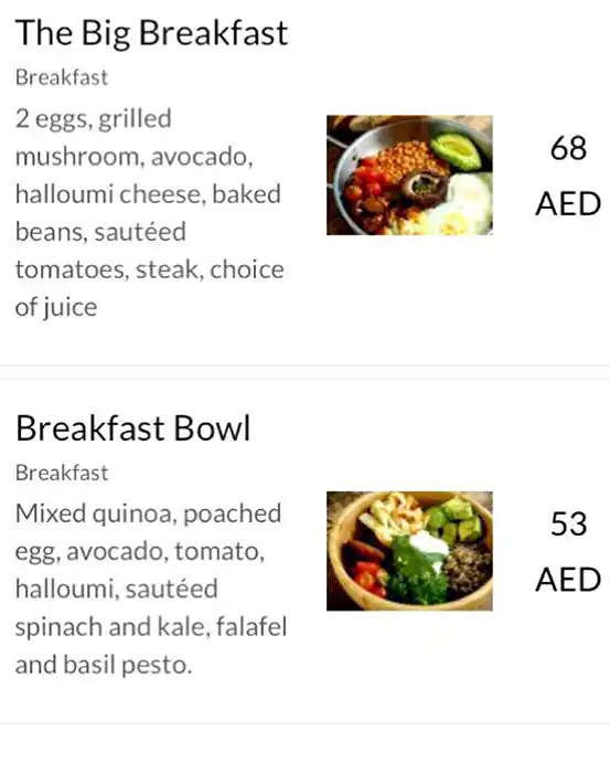 Circle Cafe Bakery Menu, Menu for Circle Cafe Bakery, Khalifa City, Abu Dhabi 