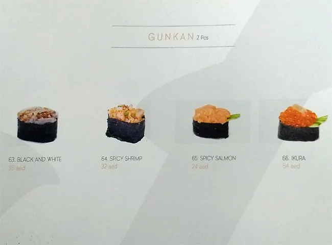 Litchy Sushi Lounge - Al Zorah Golf Club Menu 