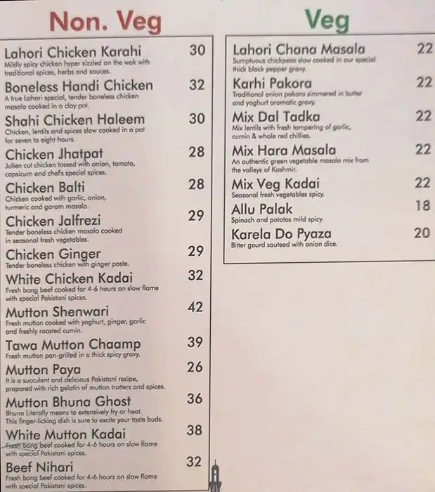 Parivar Restaurant Menu, Menu for Parivar Restaurant, Al Markaziya, Abu Dhabi 