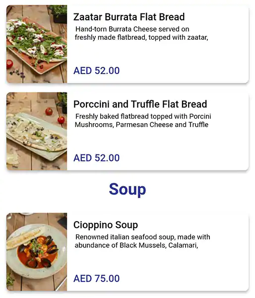 Berri's Cafe Menu, Menu for Berri's Cafe, Al Raha, Abu Dhabi 