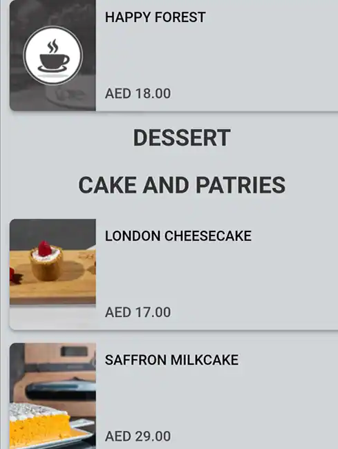 Dose Cafe Menu, Menu for Dose Cafe, Al Wahda, Abu Dhabi 