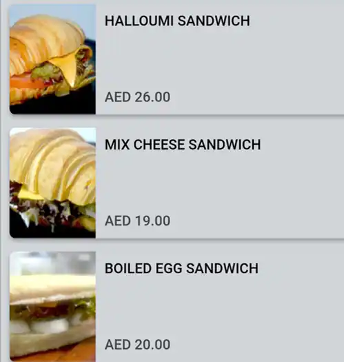 Dose Cafe Menu, Menu for Dose Cafe, Al Wahda, Abu Dhabi 