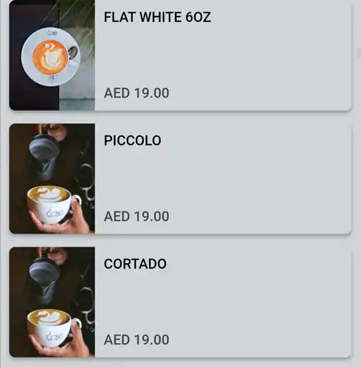 Dose Cafe Menu, Menu for Dose Cafe, Al Wahda, Abu Dhabi 