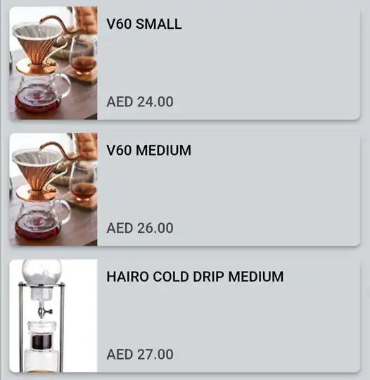 Dose Cafe Menu, Menu for Dose Cafe, Al Wahda, Abu Dhabi 