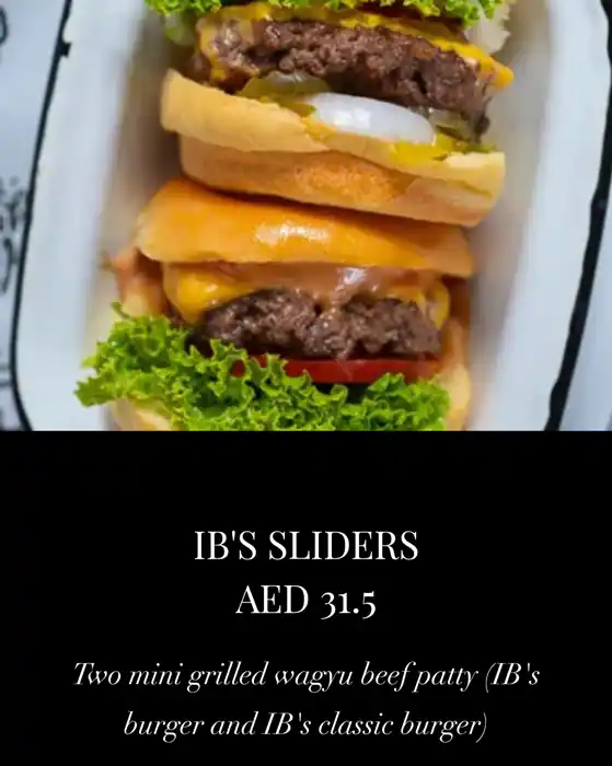 IB's Menu, Menu for IB's, Al Khalidiya, Abu Dhabi 