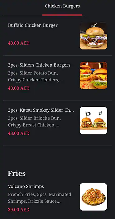 Drizzle Menu, Menu for Drizzle, Khalifa City, Abu Dhabi 