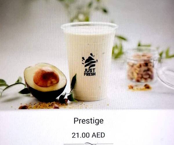 Just Fresh Juice Menu, Menu for Just Fresh Juice, Al Falah City, Abu Dhabi 