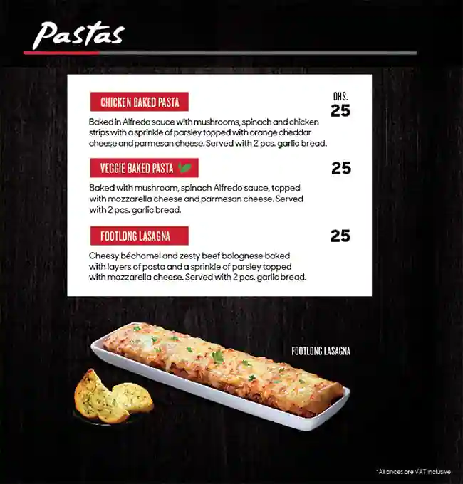 Pizza Hut - بيتزا هت Menu, Menu for Pizza Hut - بيتزا هت, Al Rumailah, Ajman 