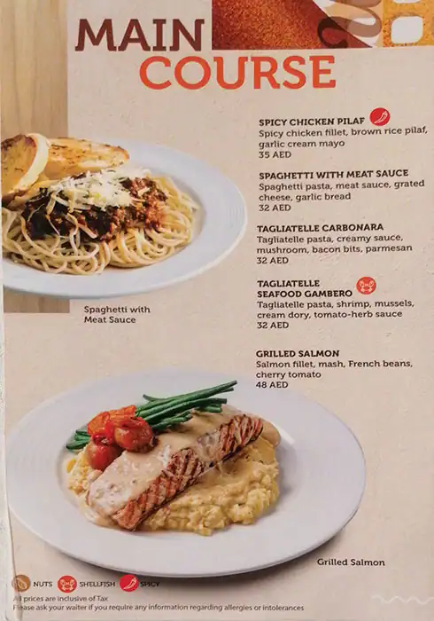 Pancake House Menu, Menu for Pancake House, Al Markaziya, Abu Dhabi 