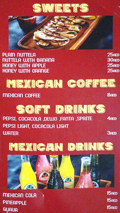 Taco Shrimpo Menu, Menu for Taco Shrimpo, Al Mushrif, Abu Dhabi 