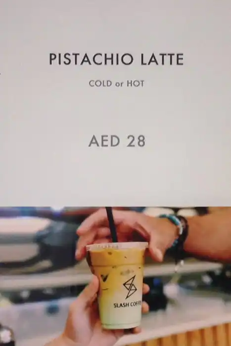 Slash Coffee Menu, Menu for Slash Coffee, Al Mushrif, Abu Dhabi 