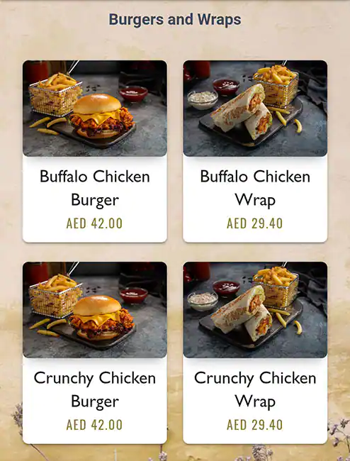 Pastacito Menu, Menu for Pastacito, Khalifa City, Abu Dhabi 