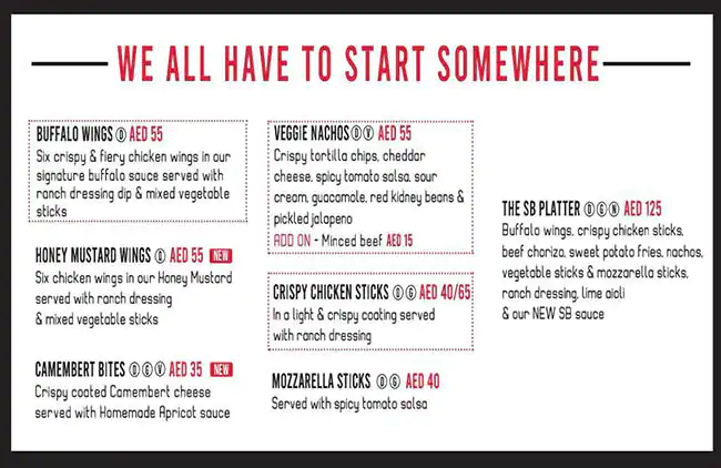 Stock Burger Co. Menu, Menu for Stock Burger Co., Embassies District, Abu Dhabi 