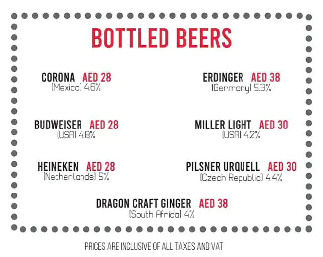 Stock Burger Co. Menu, Menu for Stock Burger Co., Embassies District, Abu Dhabi 