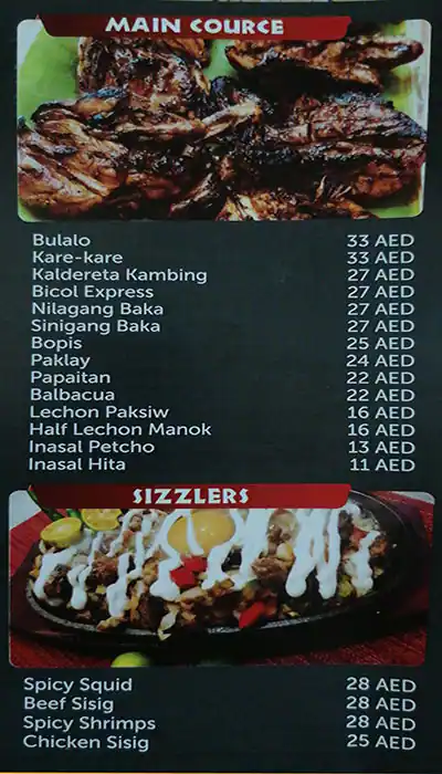 Mannix Lechon Manok Menu, Menu for Mannix Lechon Manok, Al Markaziya, Abu Dhabi 