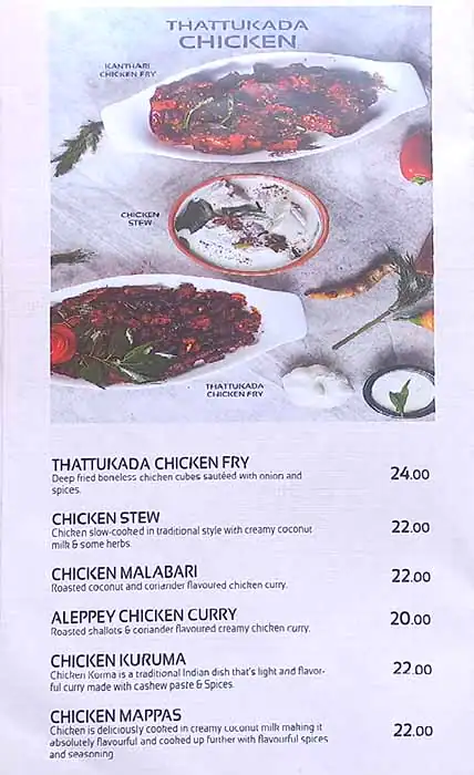 Malabar Thattukada Menu, Menu for Malabar Thattukada, Ajman Industrial Area, Ajman 