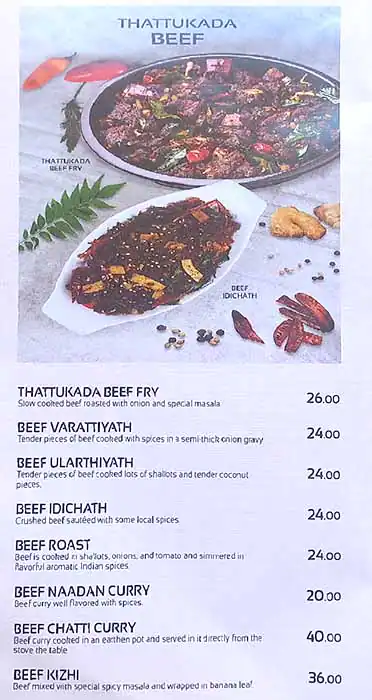 Malabar Thattukada Menu, Menu for Malabar Thattukada, Ajman Industrial Area, Ajman 