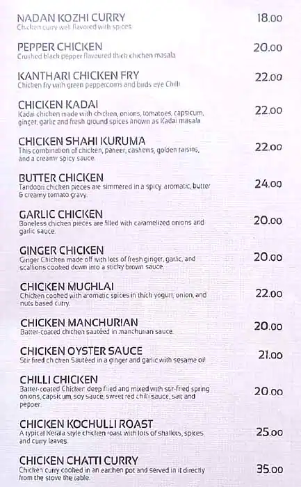 Malabar Thattukada Menu, Menu for Malabar Thattukada, Ajman Industrial Area, Ajman 