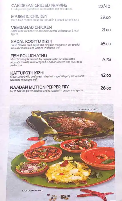 Malabar Thattukada Menu, Menu for Malabar Thattukada, Ajman Industrial Area, Ajman 