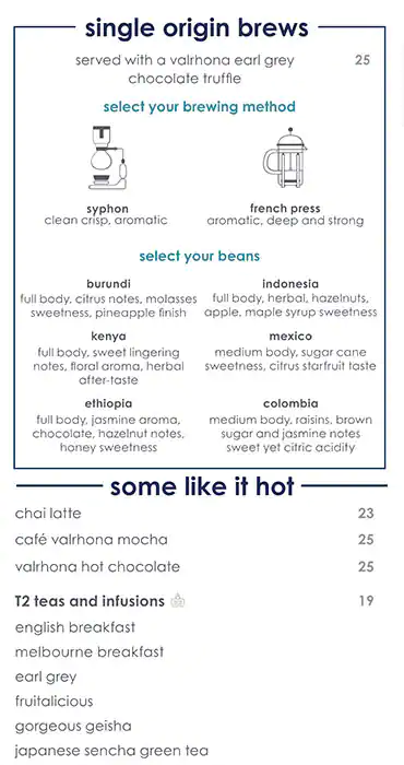 Jones The Grocer - Holiday Inn Abu Dhabi Downtown Menu 