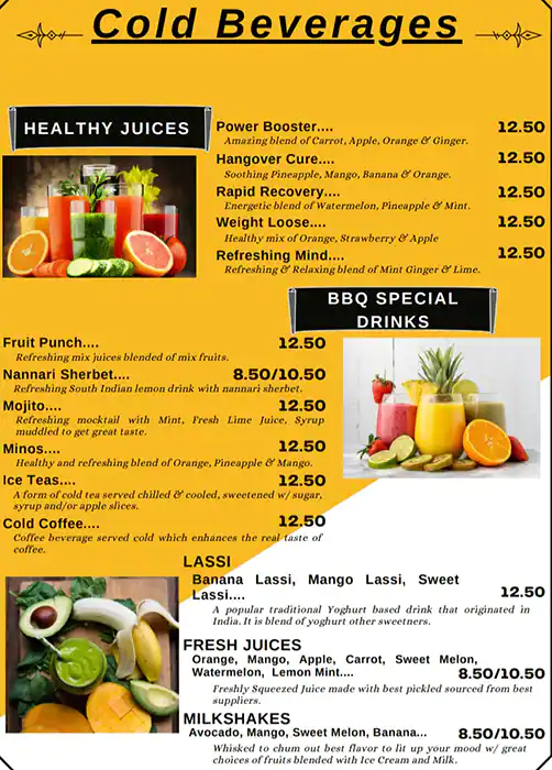 BBQ Hut Menu, Menu for BBQ Hut, Al Wahda, Abu Dhabi 