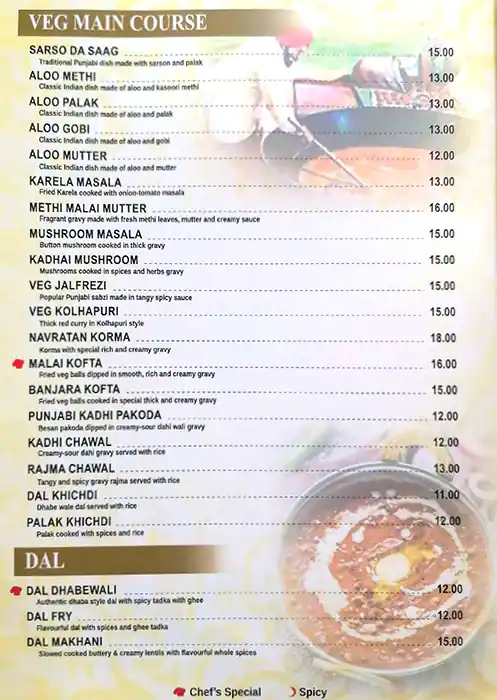 Taste Of Punjab Menu, Menu for Taste Of Punjab, Mussafah Shabiya, Abu Dhabi 