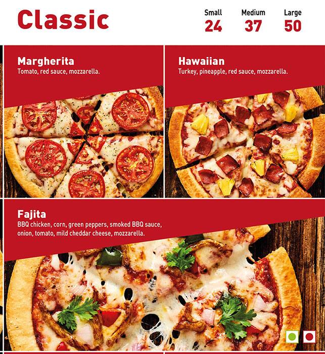 Pizza Pan Menu, Menu for Pizza Pan, Al Tallah, Ajman 