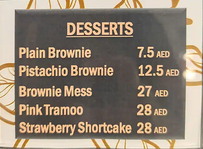 Slash Coffee Menu, Menu for Slash Coffee, University City, Sharjah 