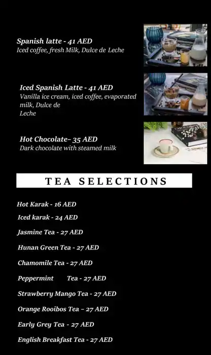 Third Avenue Cafe Menu, Menu for Third Avenue Cafe, Mussafah Sanaiya, Abu Dhabi 