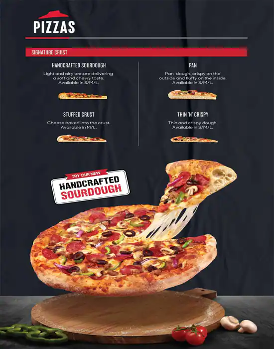 Pizza Hut - بيتزا هت Menu, Menu for Pizza Hut - بيتزا هت, Masdar City, Abu Dhabi 