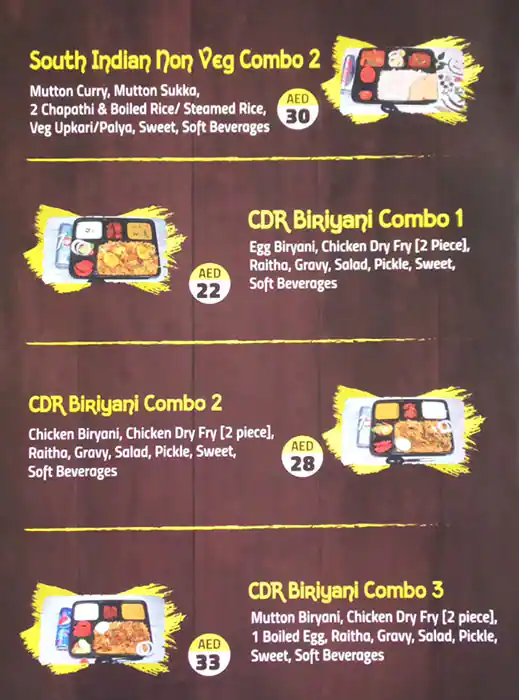 Coastal Delicacies Restaurant Menu 